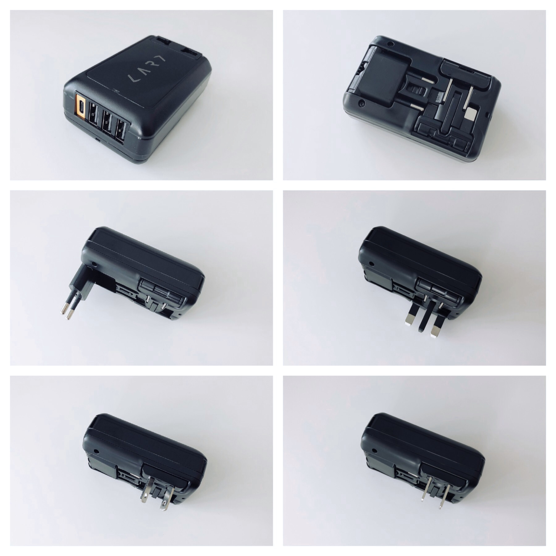 CARD Travel Adapter 4-Pro charging adapter configurations