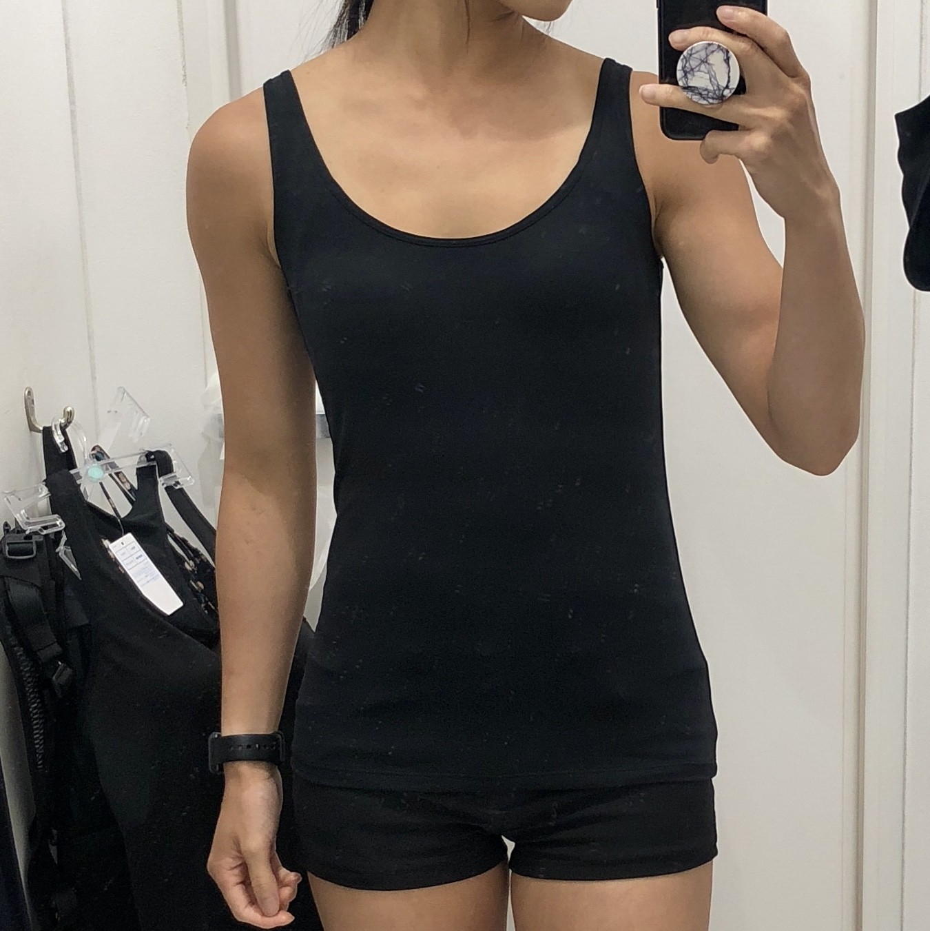 Uniqlo&rsquo;s sleeveless top with built-in bra